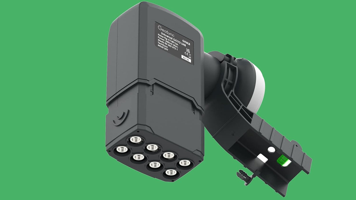 GeoSync Brand New Original Mk4 Sky Octo Lnb For Sky+ Hd Sky 3D Freesat Latest Version