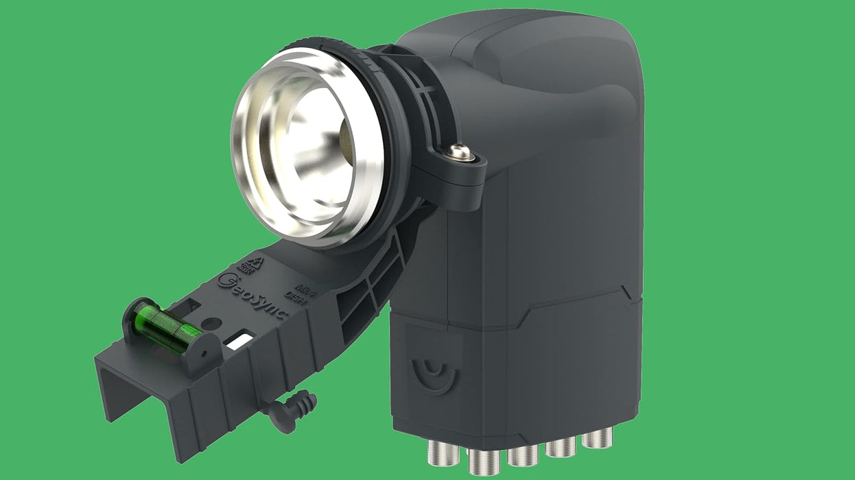 GeoSync Sky Octo LNB 8 Way for MK4 Dishes - Have Upto 8 Sky or Freesat Receivers Connected, Multi Room, PVR Upgrade