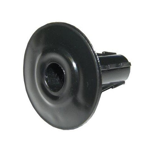 Viewi Single Grommet Feed Thru Wall Bushing for Coax Cable RG6 RG59 - (White, Black)