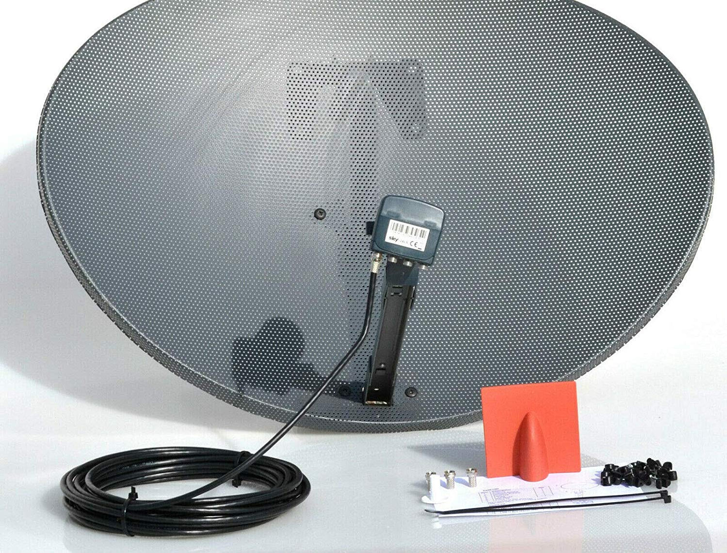 Viewi 80CM Zone 2 Freesat HDR Satellite Dish DIY Self Installation Kit